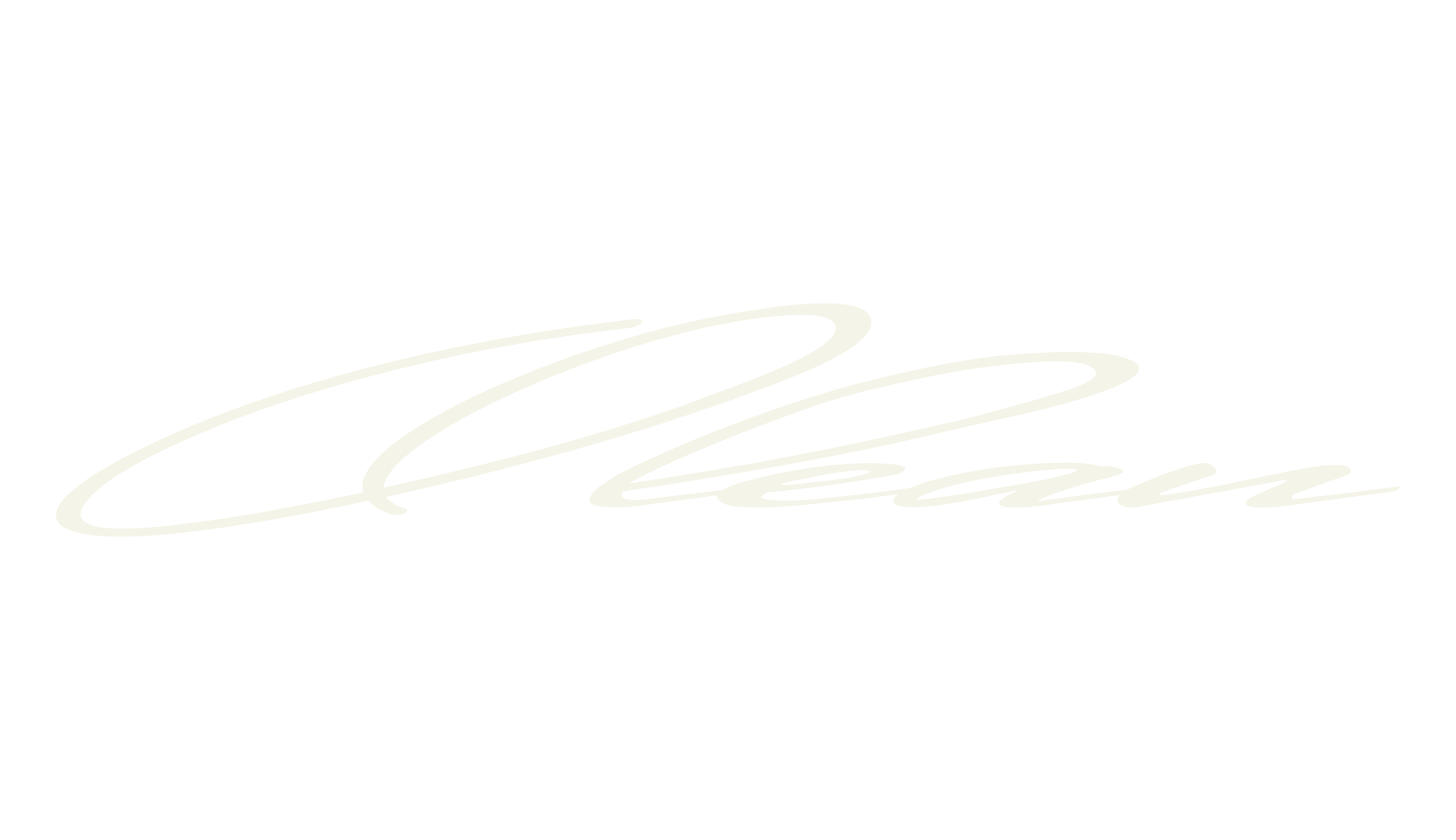 Olean, cursive font preview