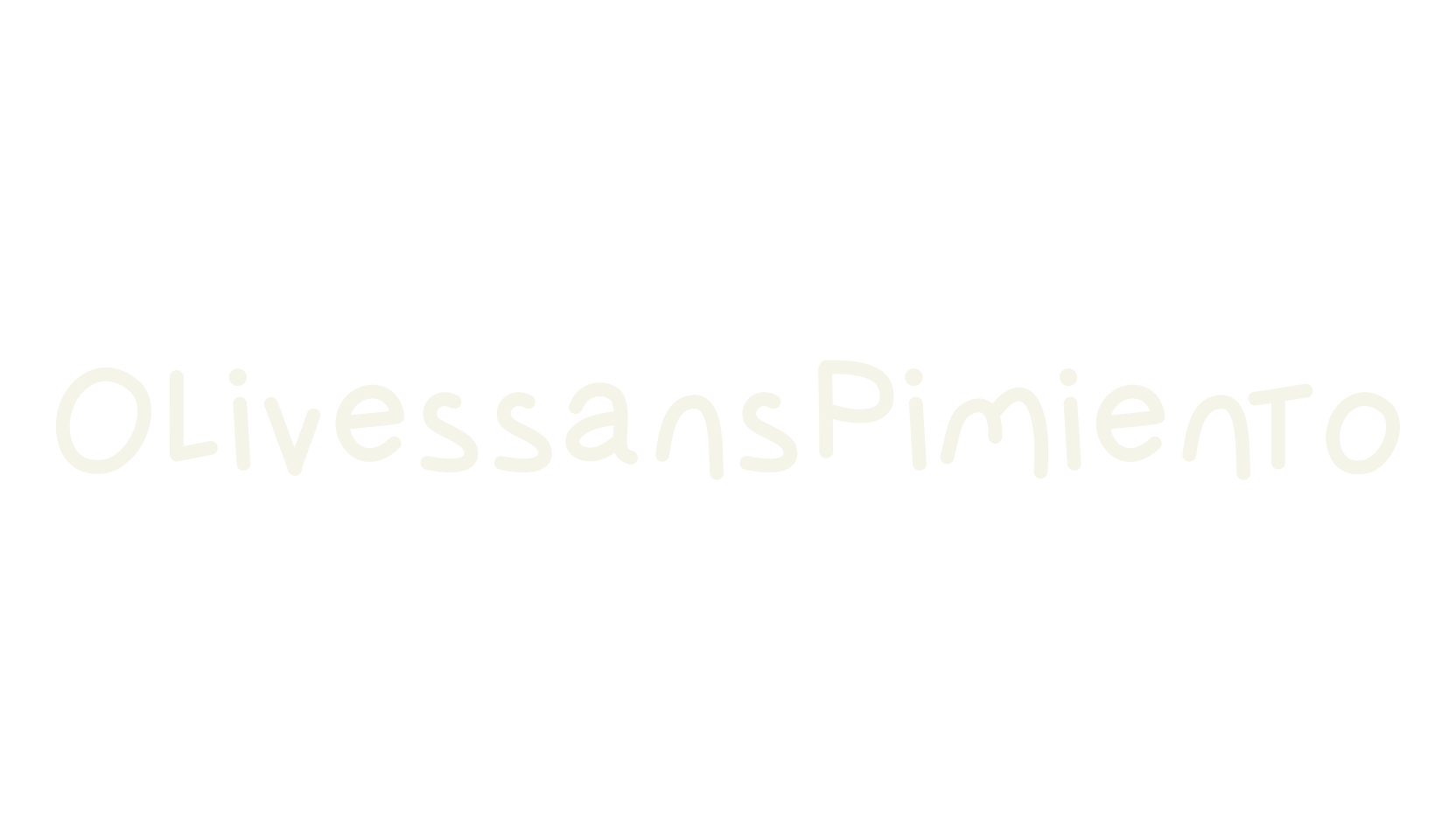 OlivessansPimiento, funky font preview
