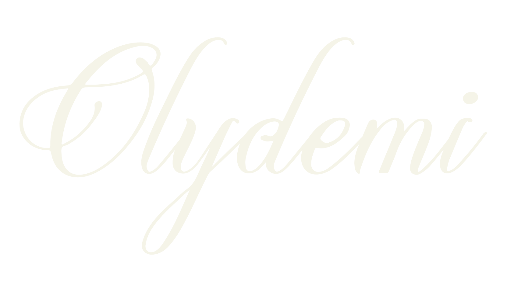 Olydemi, calligraphy font preview