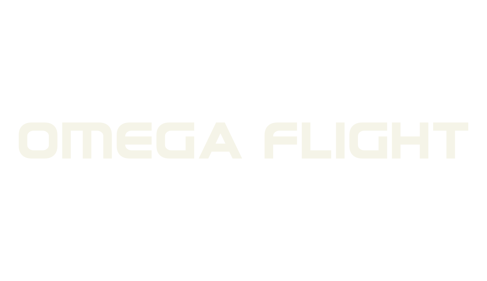 Omega Flight, sans font preview