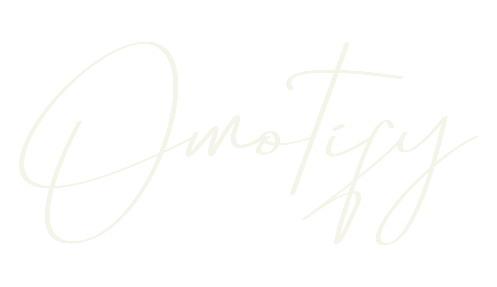 Omotify, signature font preview