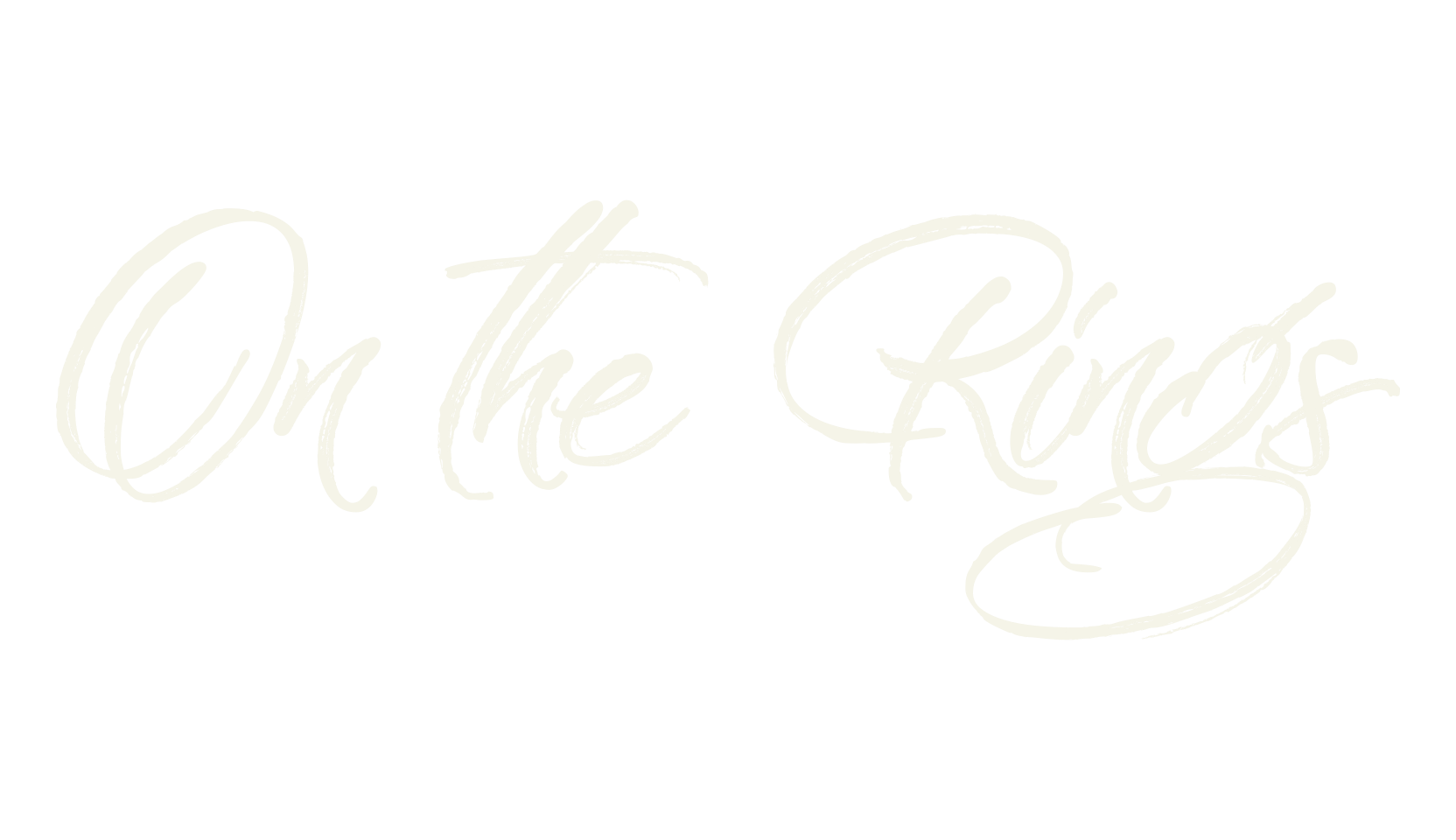 On the Rings, tattoo font preview