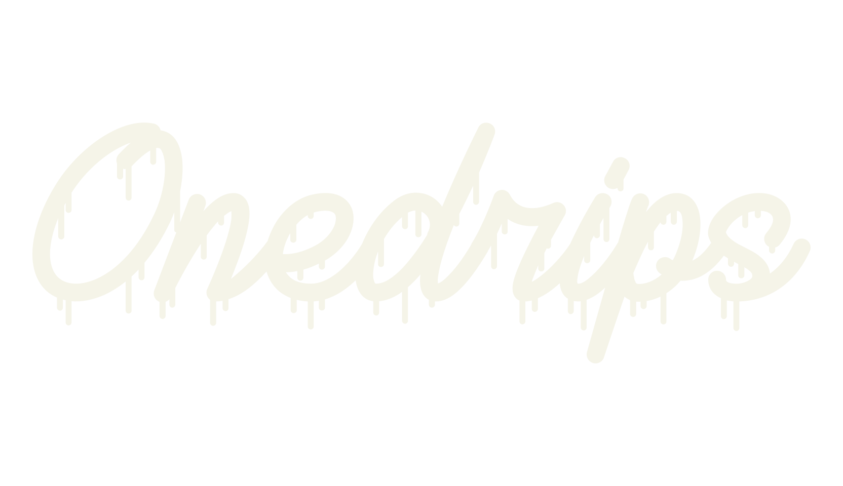 Onedrips, graffiti font preview