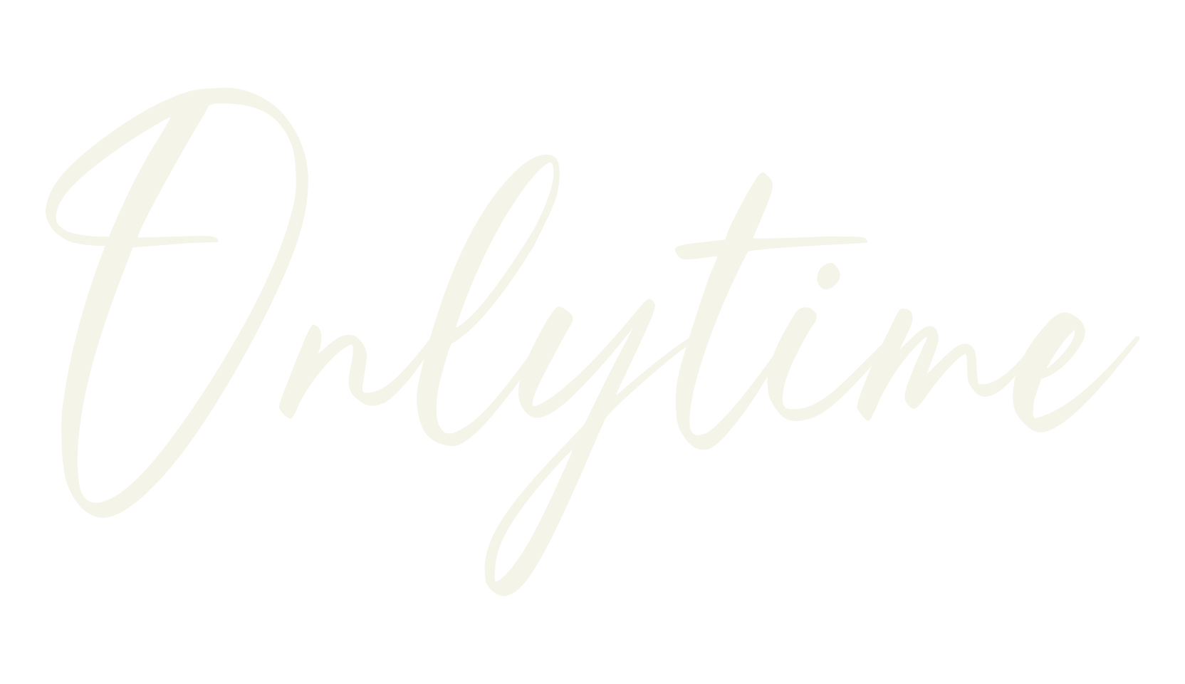 Onlytime, signature font preview