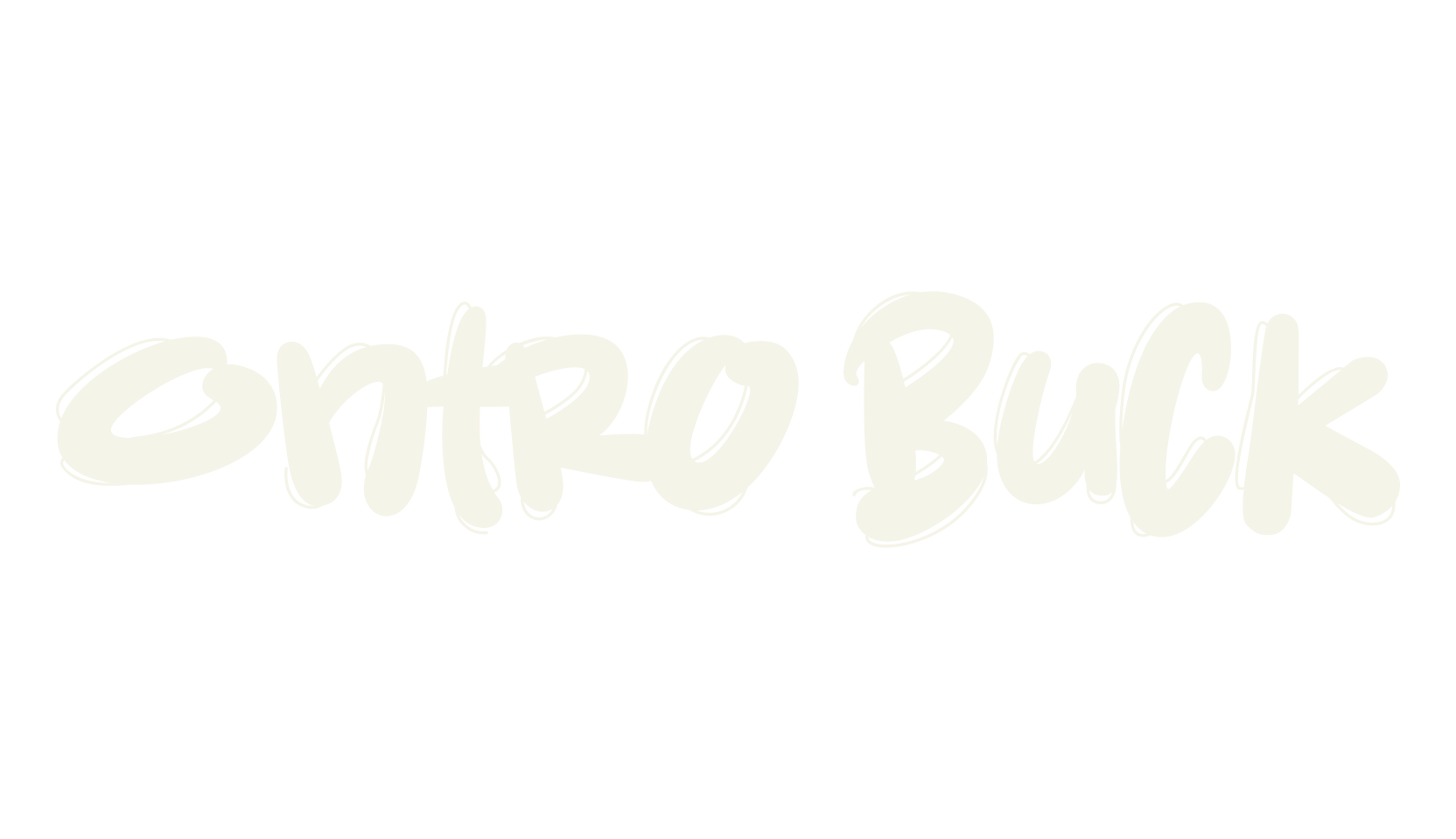Ontro Buck, marker font preview