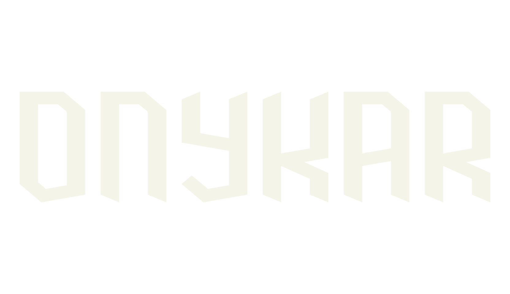 Onykar, jersey font preview