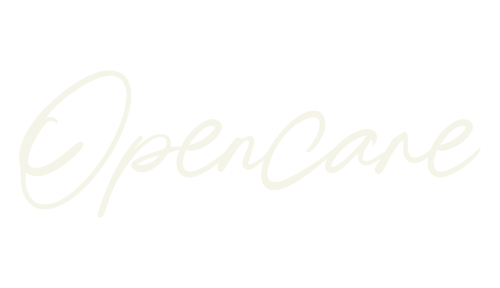 Opencare, fashion sign font preview