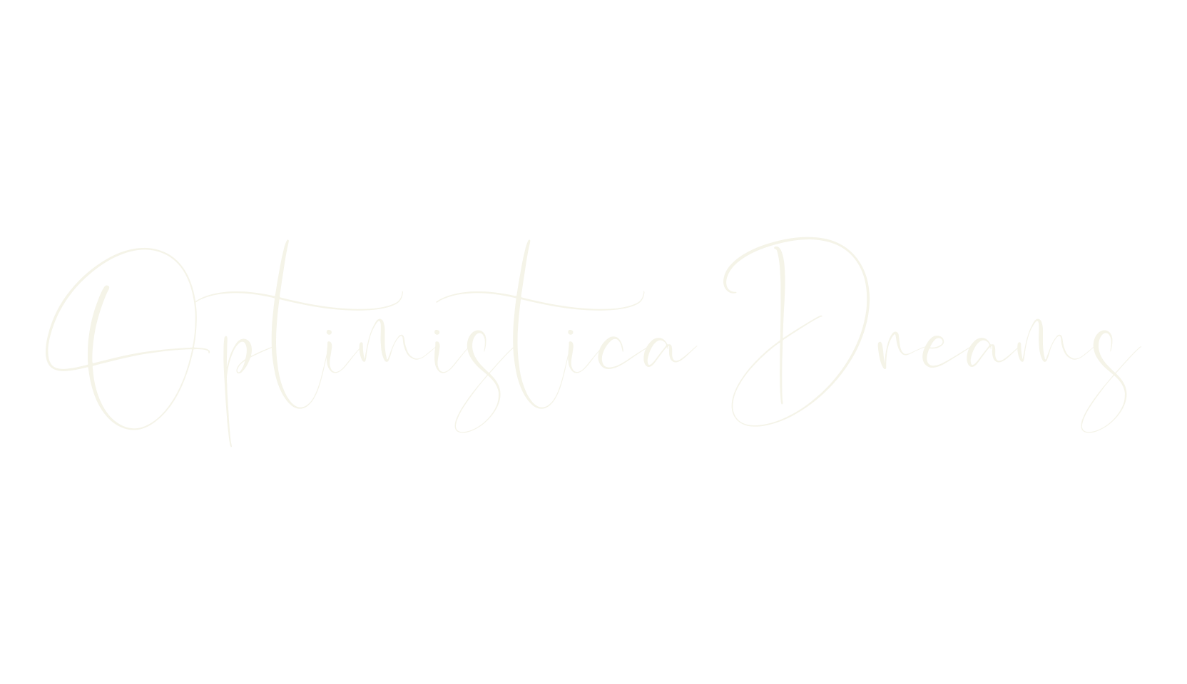 Optimistica Dreams, script font preview