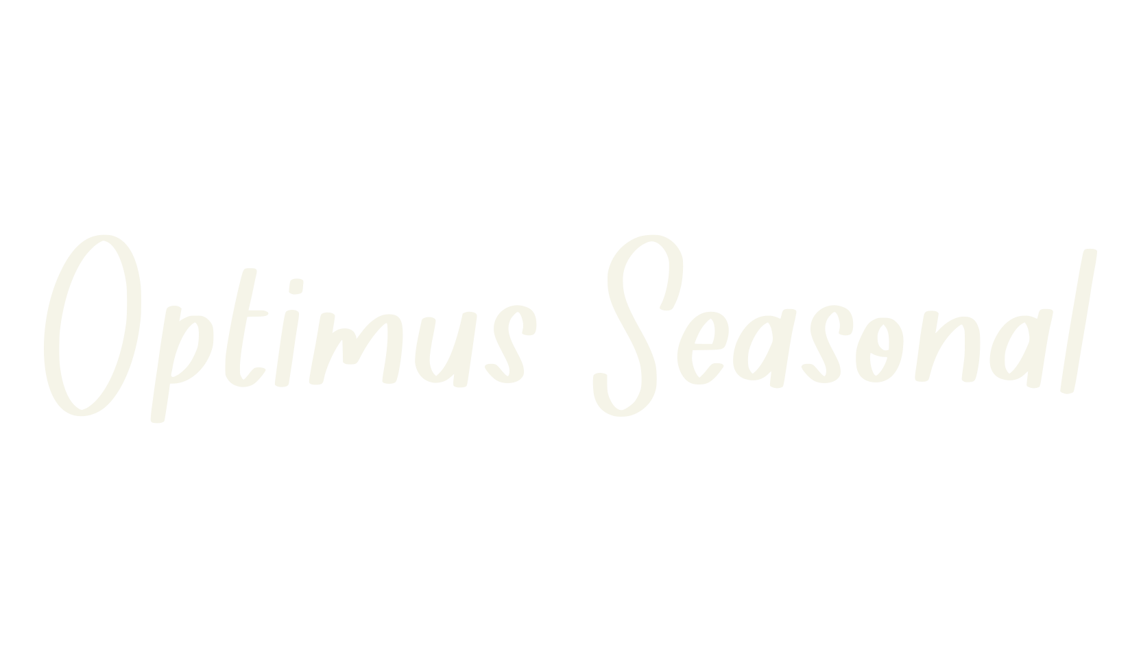 Optimus Seasonal, procreate font preview