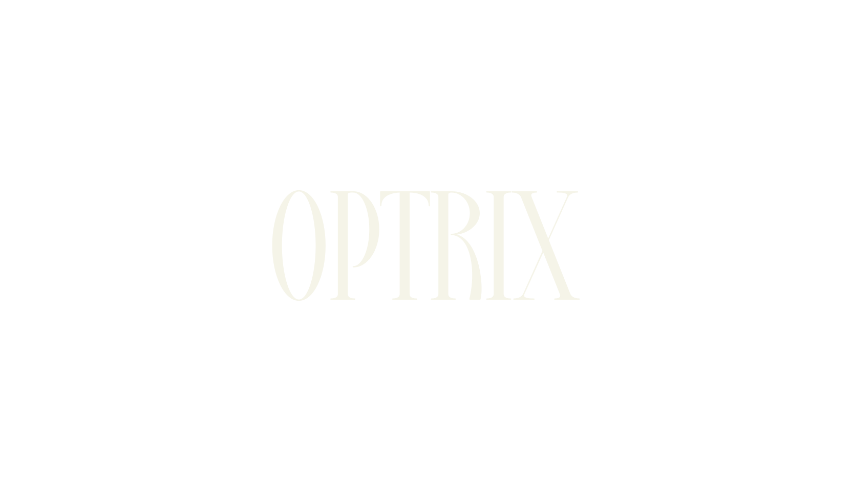 Optrix, modern font preview
