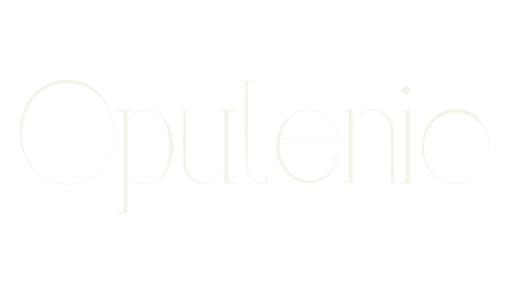 Opulenio, typewriter font preview