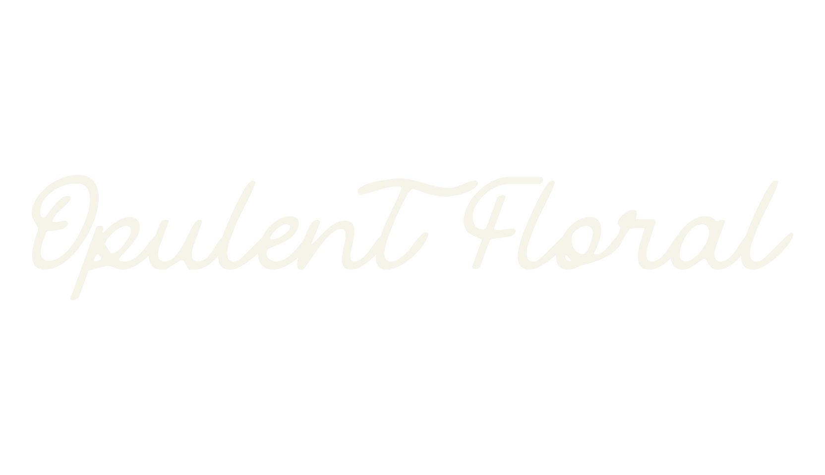 Opulent Floral, nature font preview