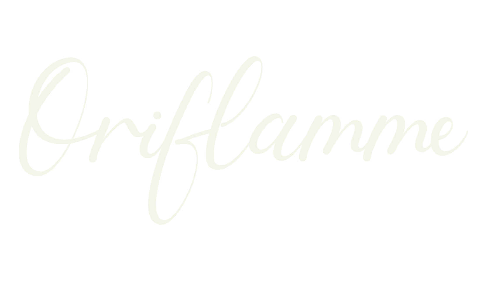 Oriflamme, calligraphy font preview