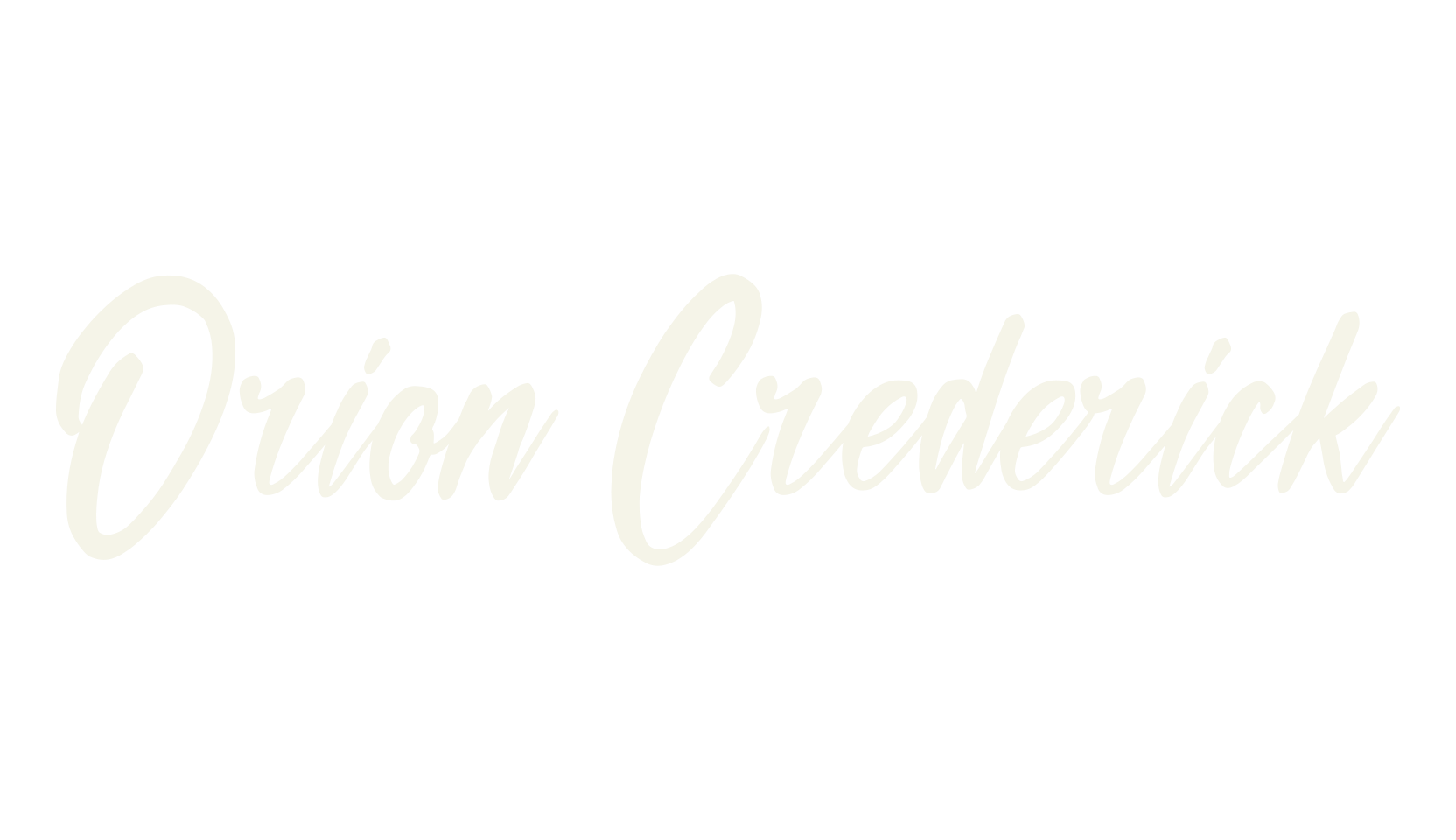 Orion Crederick, procreate font preview