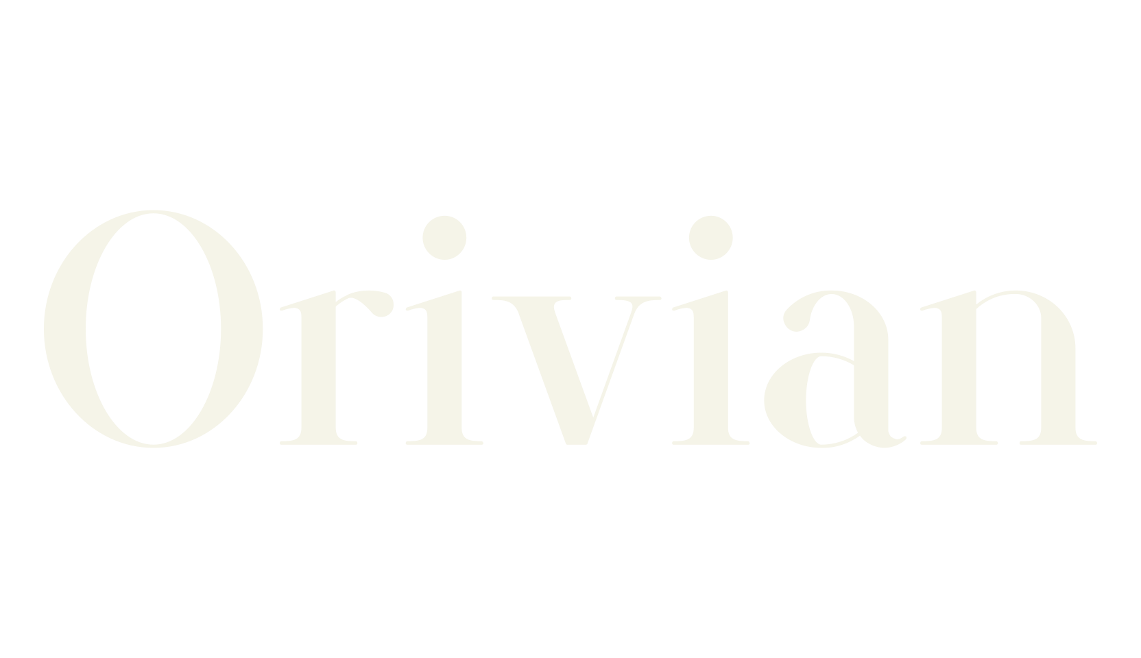 Orivian, serif font preview