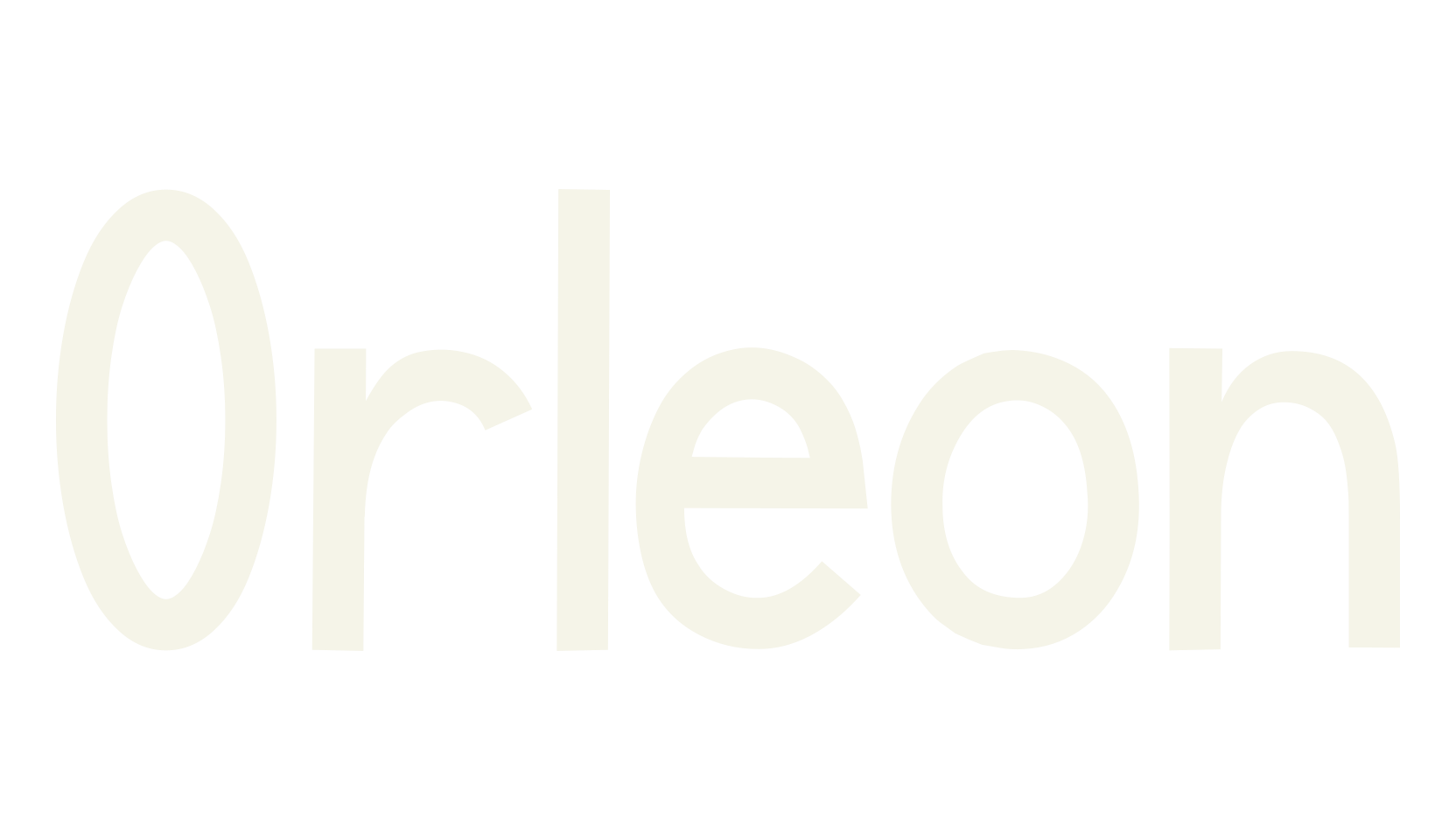 Orleon, cafe font preview