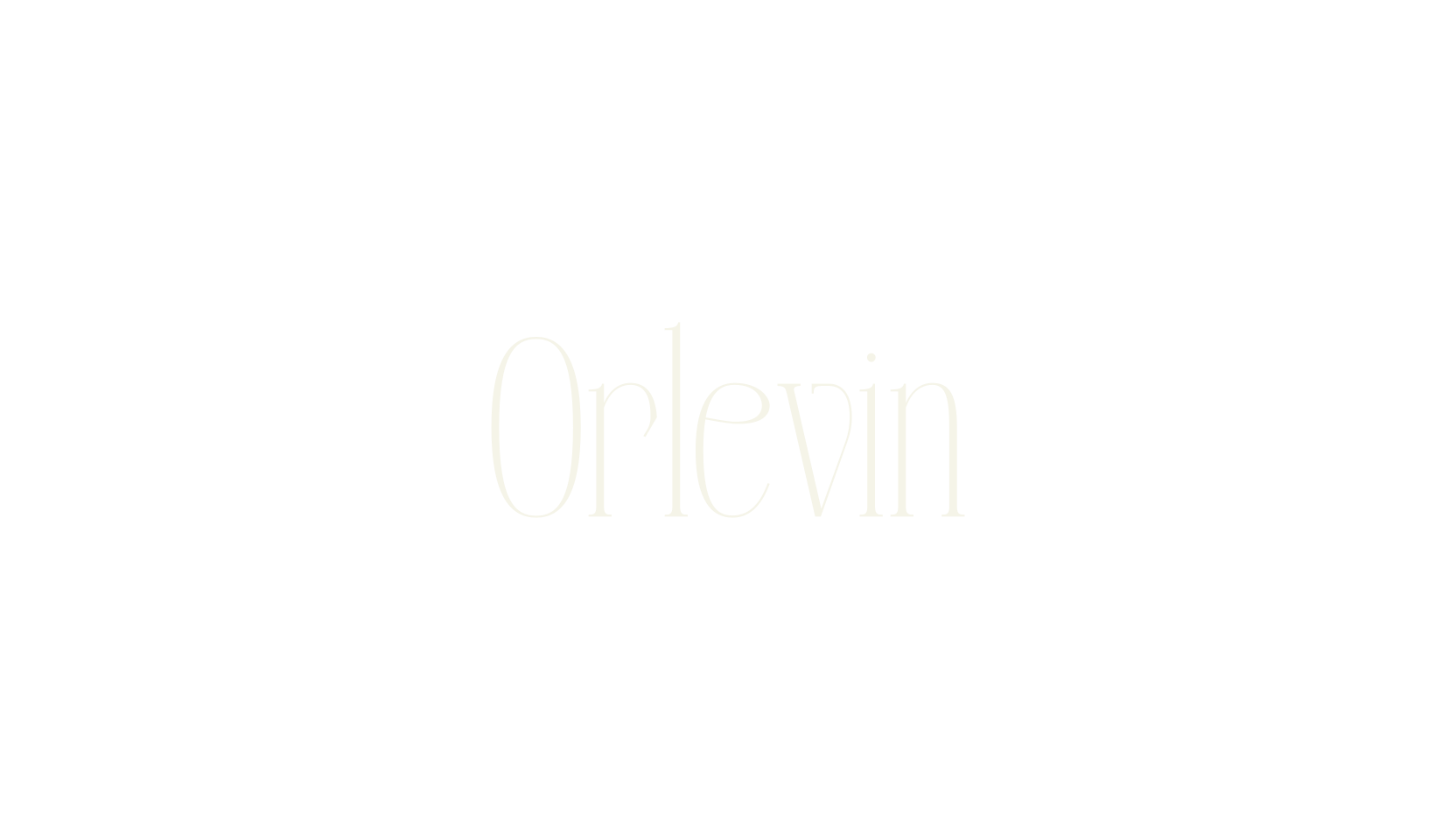 Orlevin, serif font preview