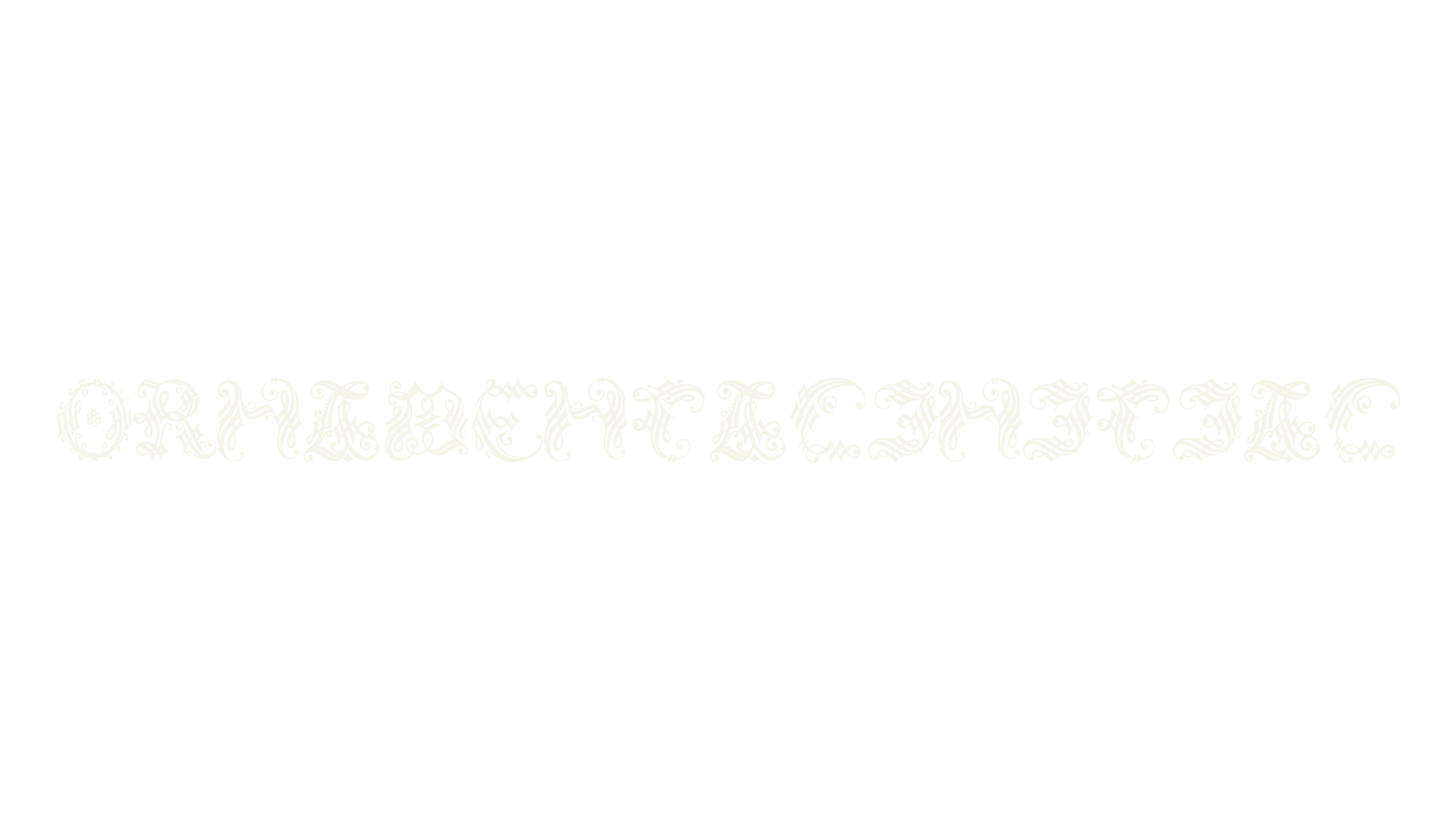 OrnamentalInitial, display market font preview