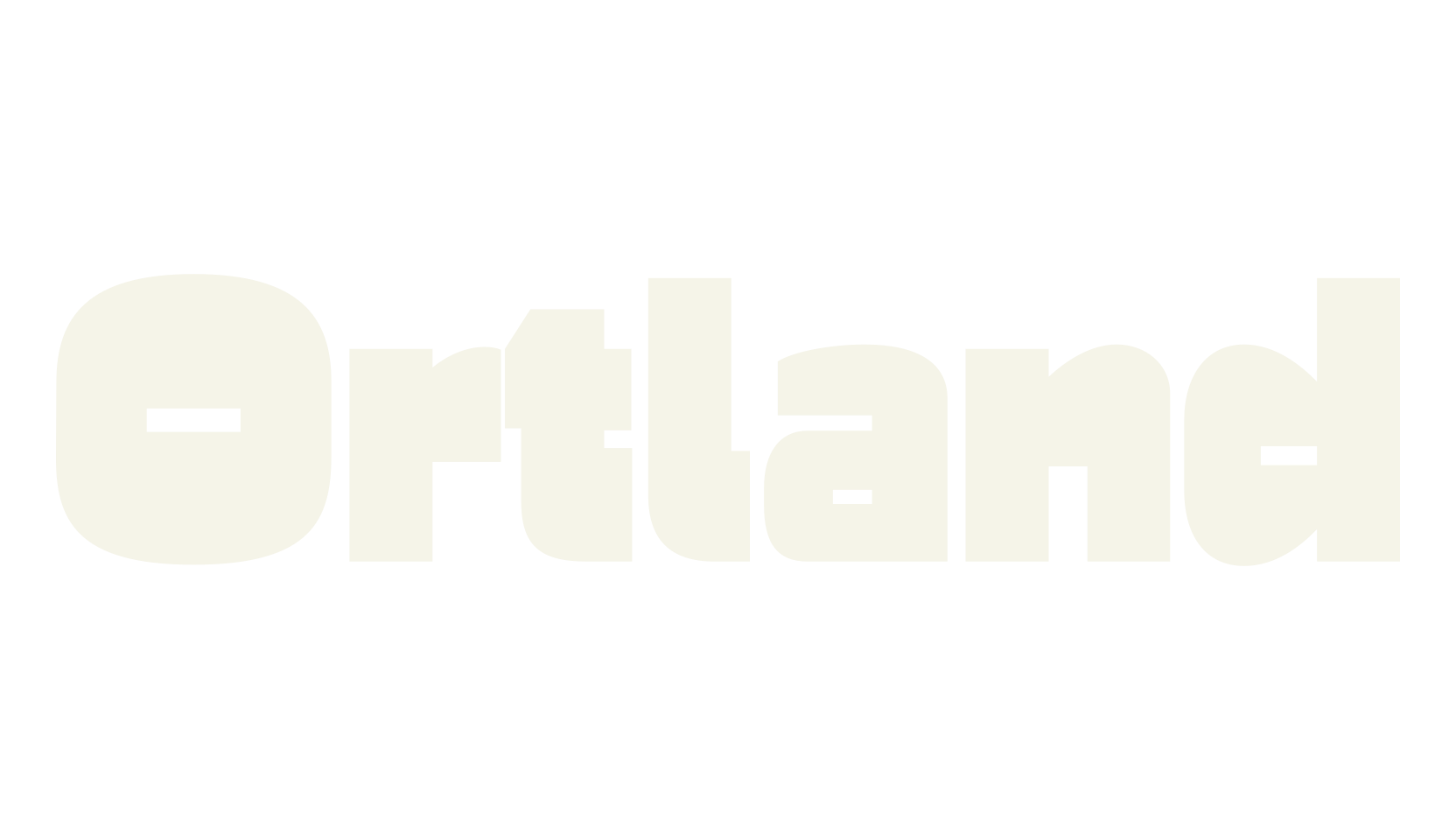 Ortland, calligraphy font preview