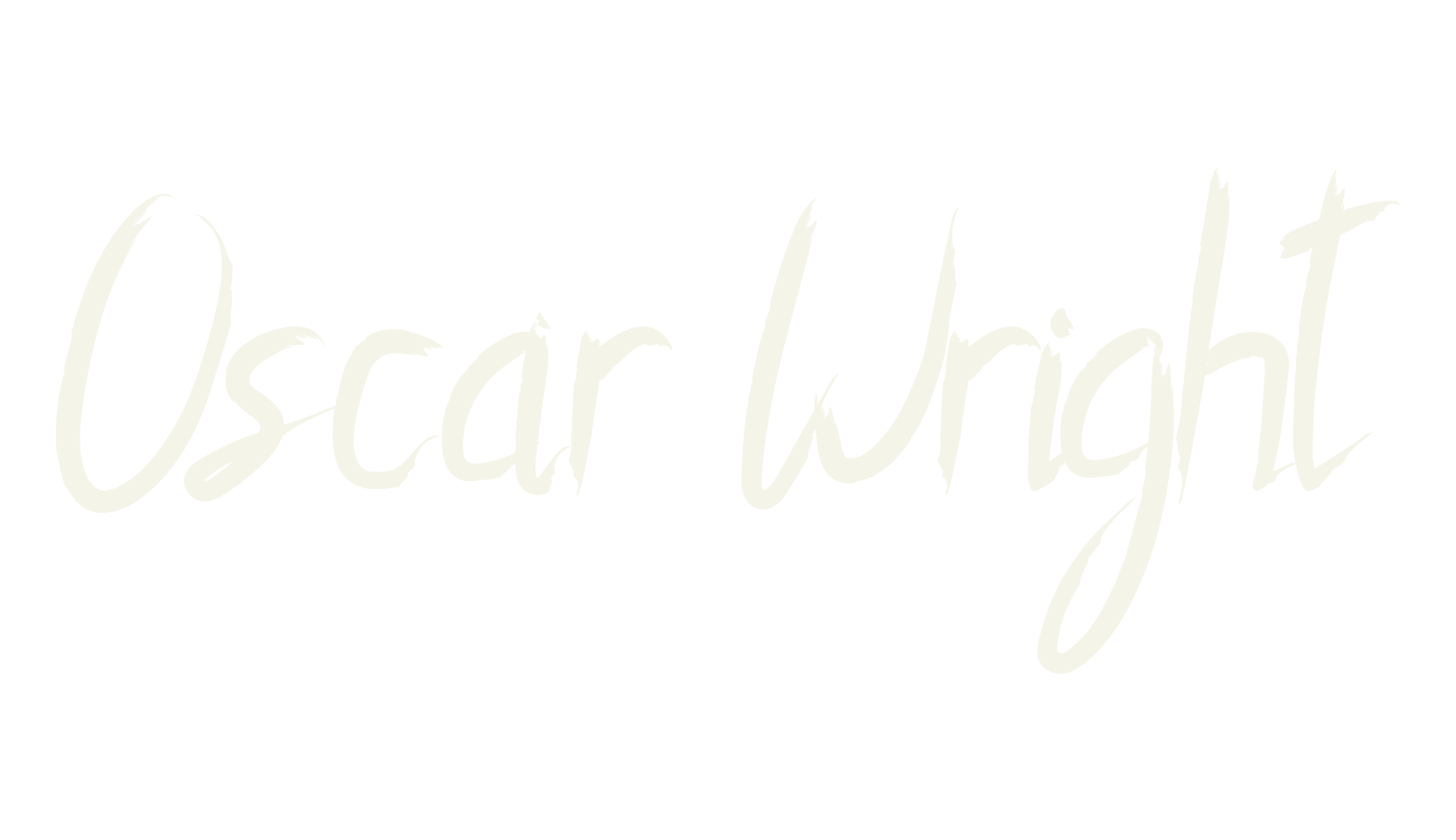Oscar Wright, band font preview