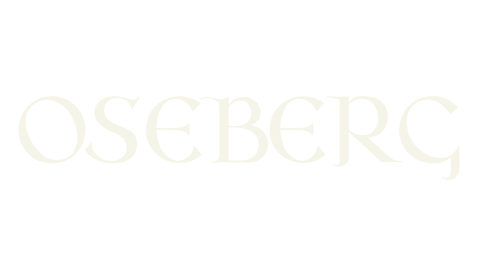 Oseberg, gothic font preview