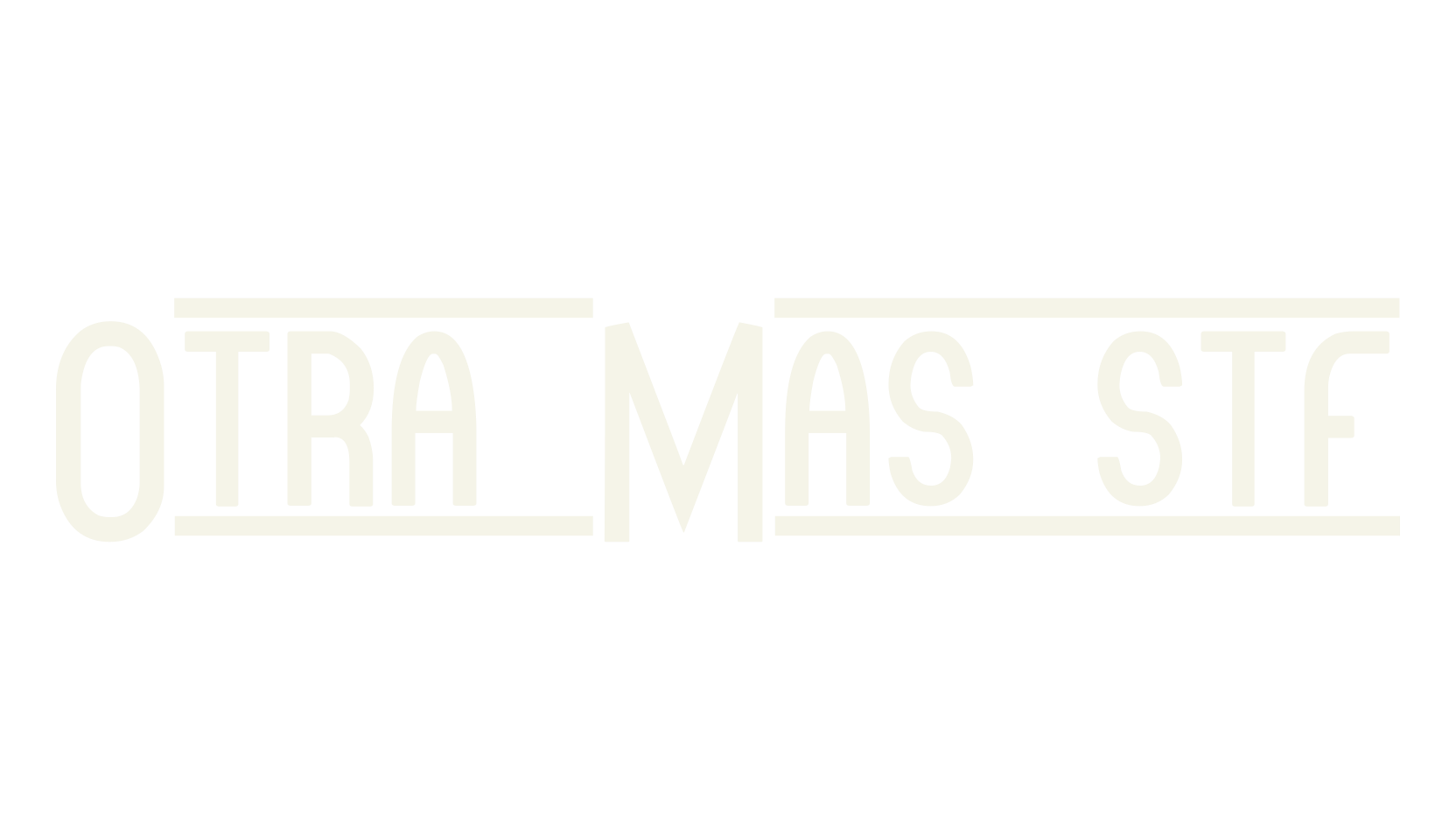 Otra Mas stf, fancy font preview