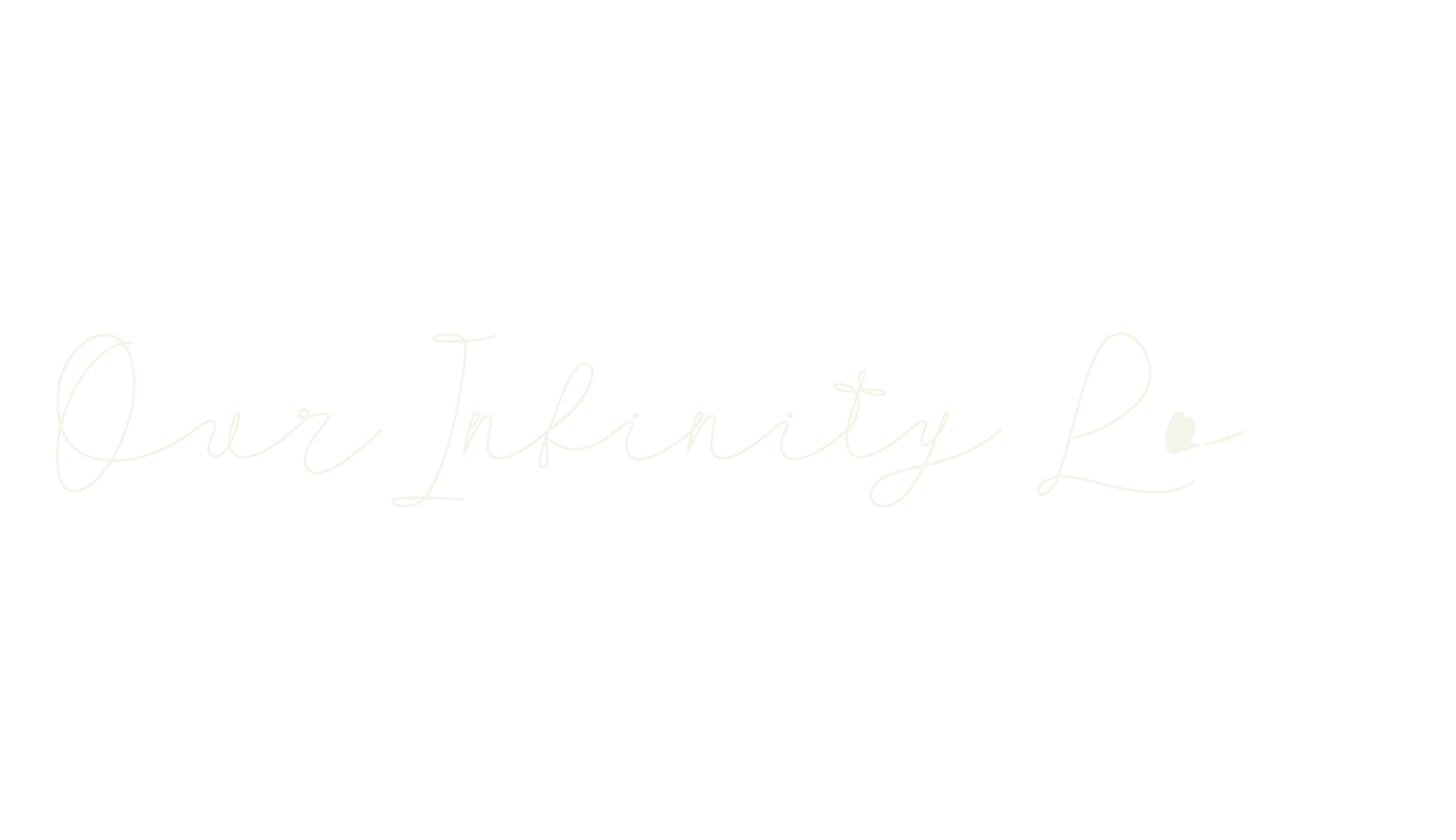 Our Infinity Love, display market font preview