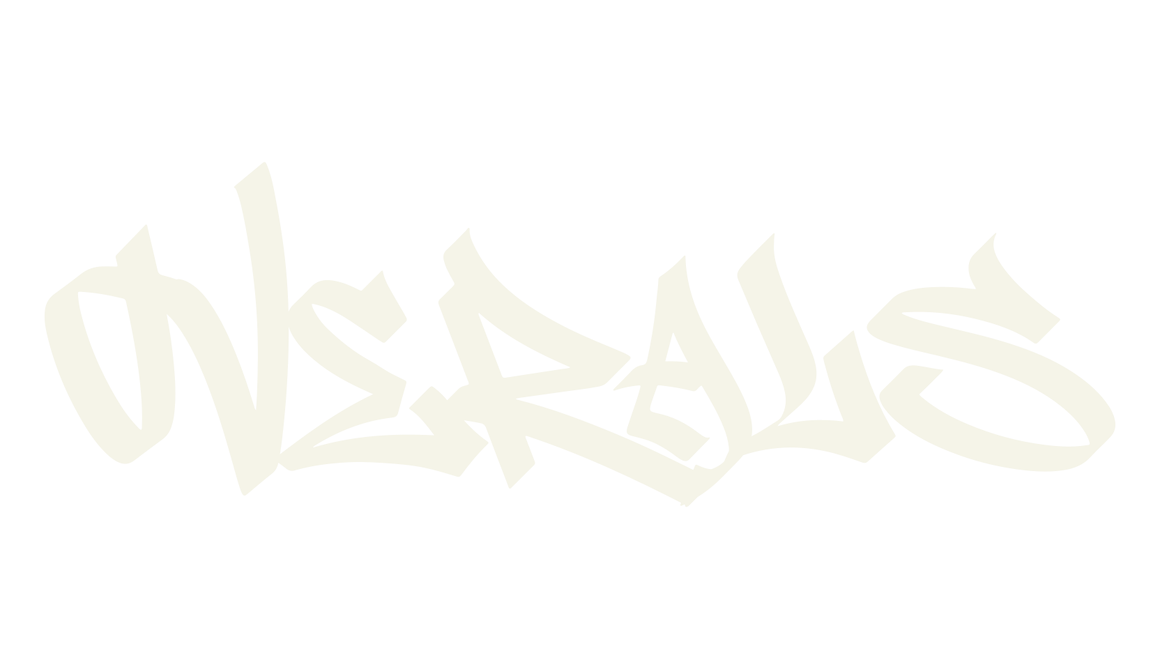 Overals, graffiti font preview