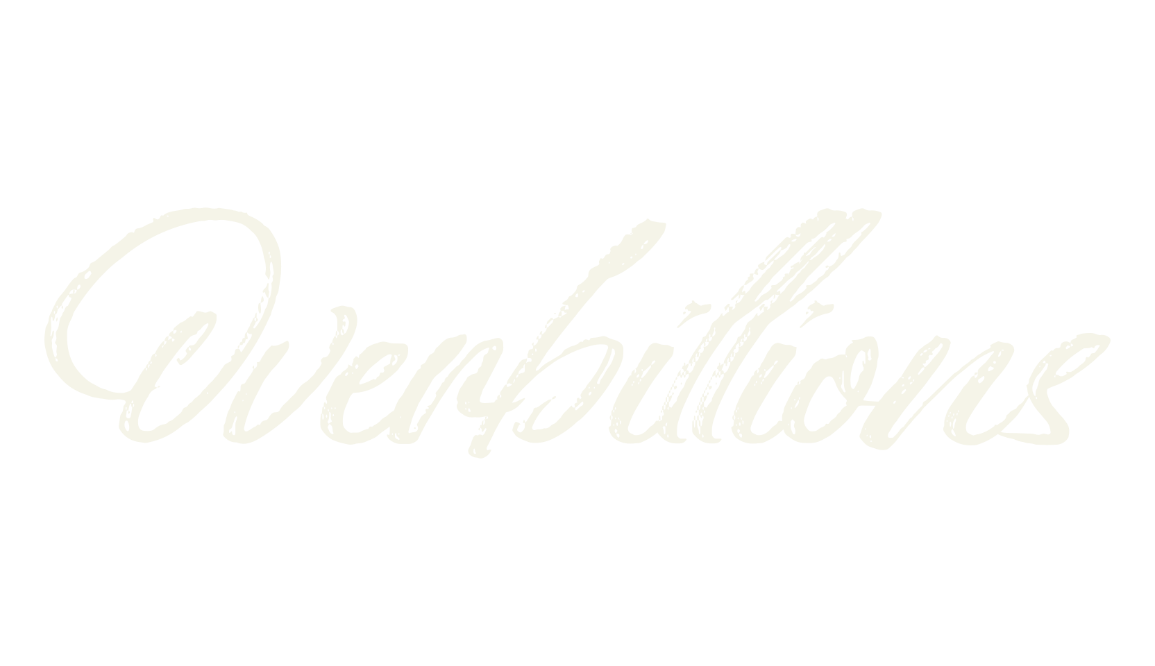 Overbillions, fashion script font preview