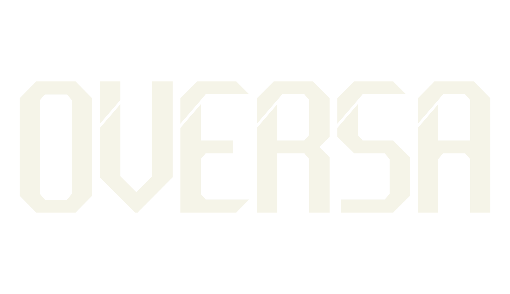 Oversa, sports font preview