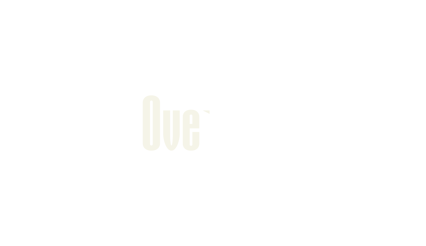 Overside, condensed font preview