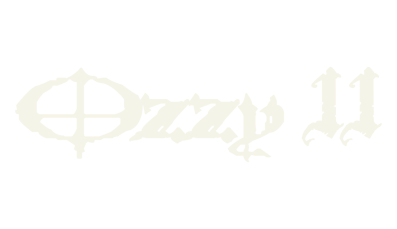 Ozzy II, display font preview