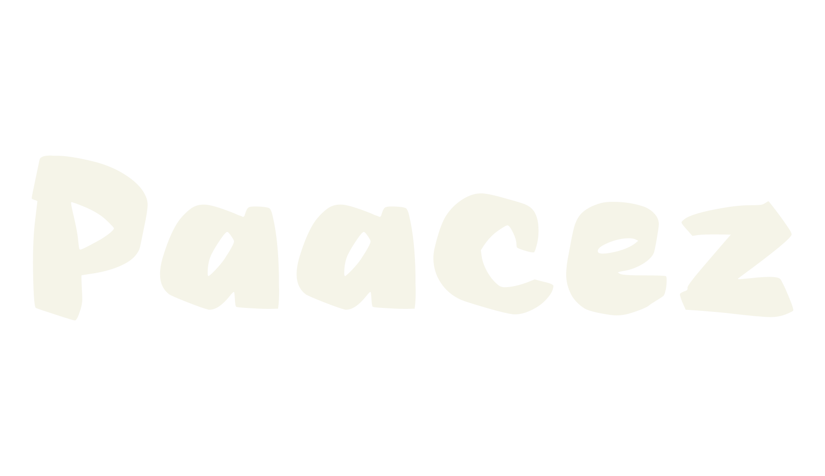 Paacez, cartoon font preview