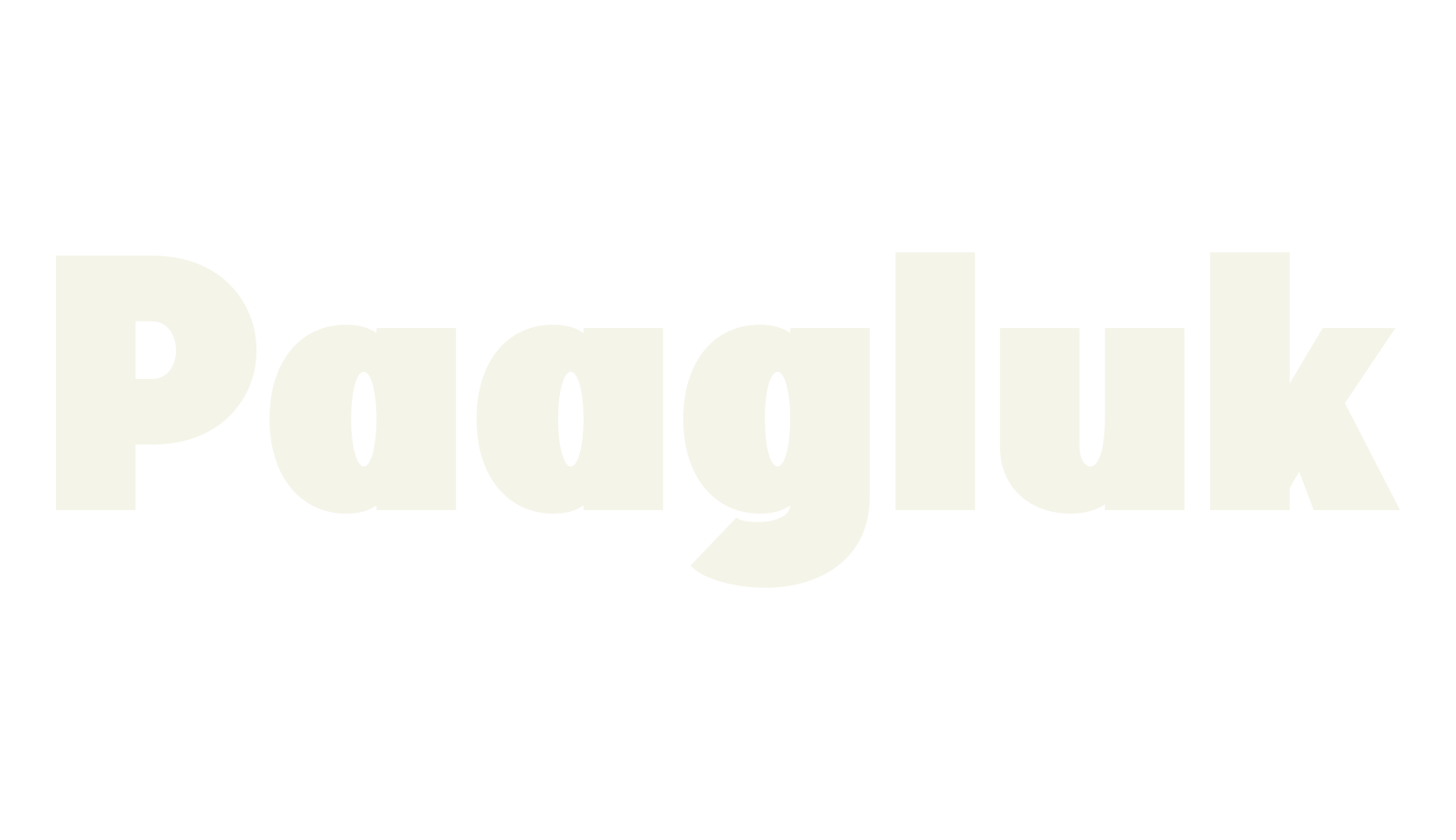 Paagluk, bold font preview