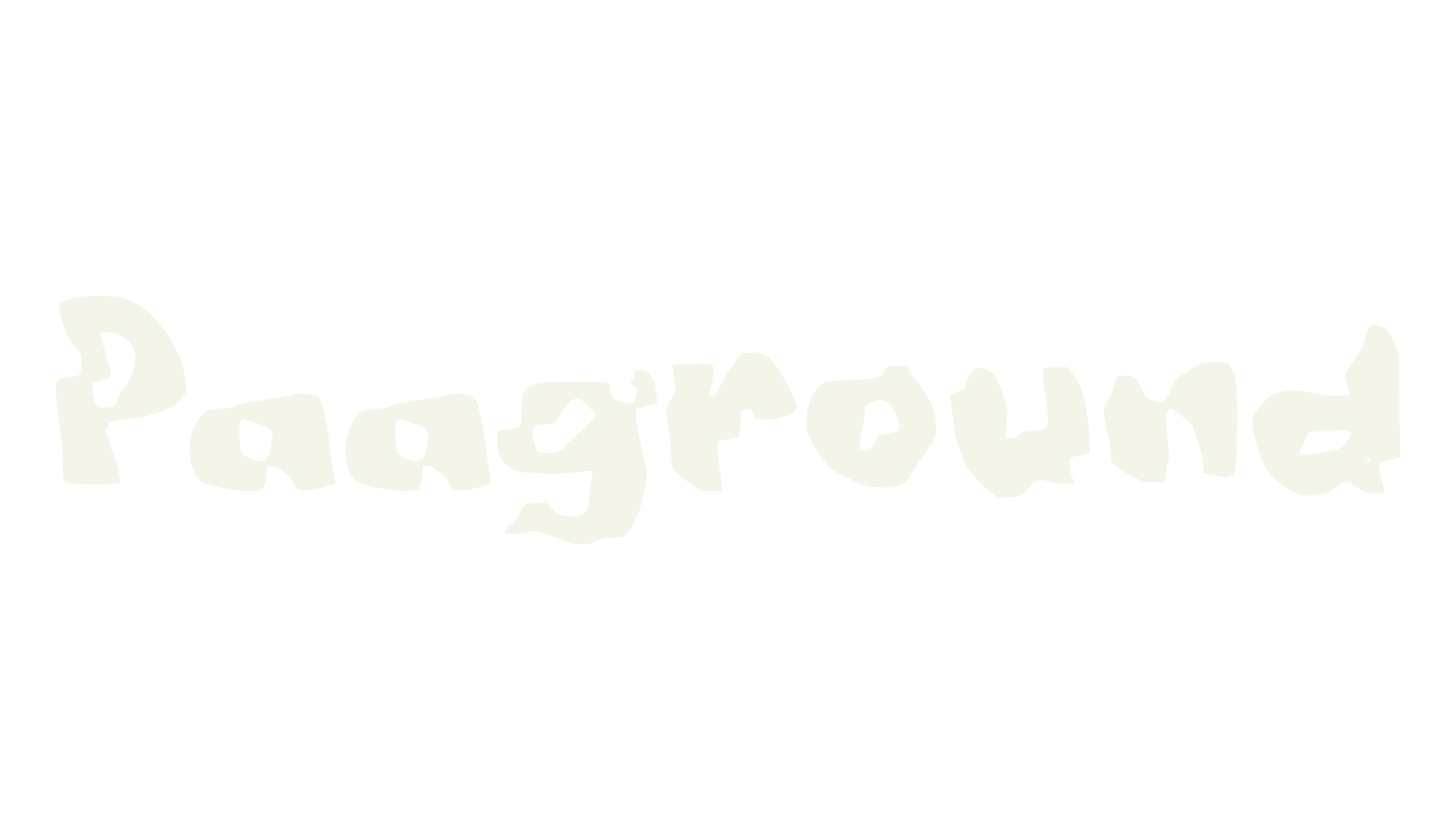 Paaground, artistic font preview