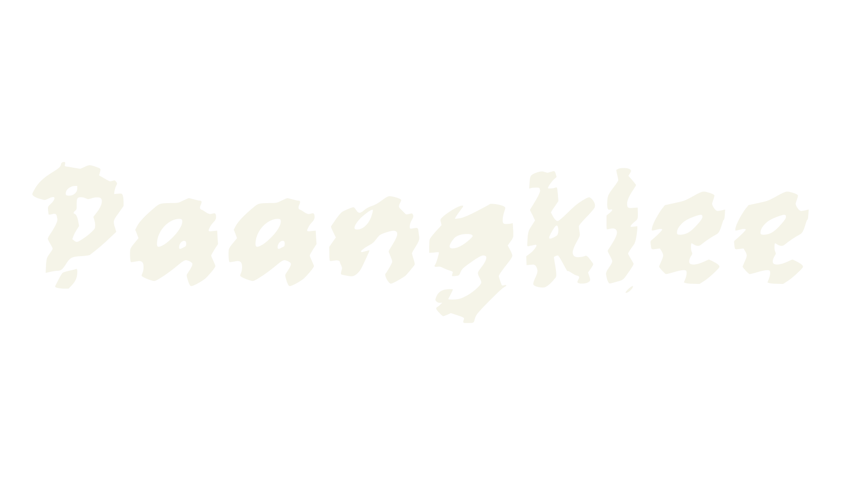 Paangklee, display market font preview