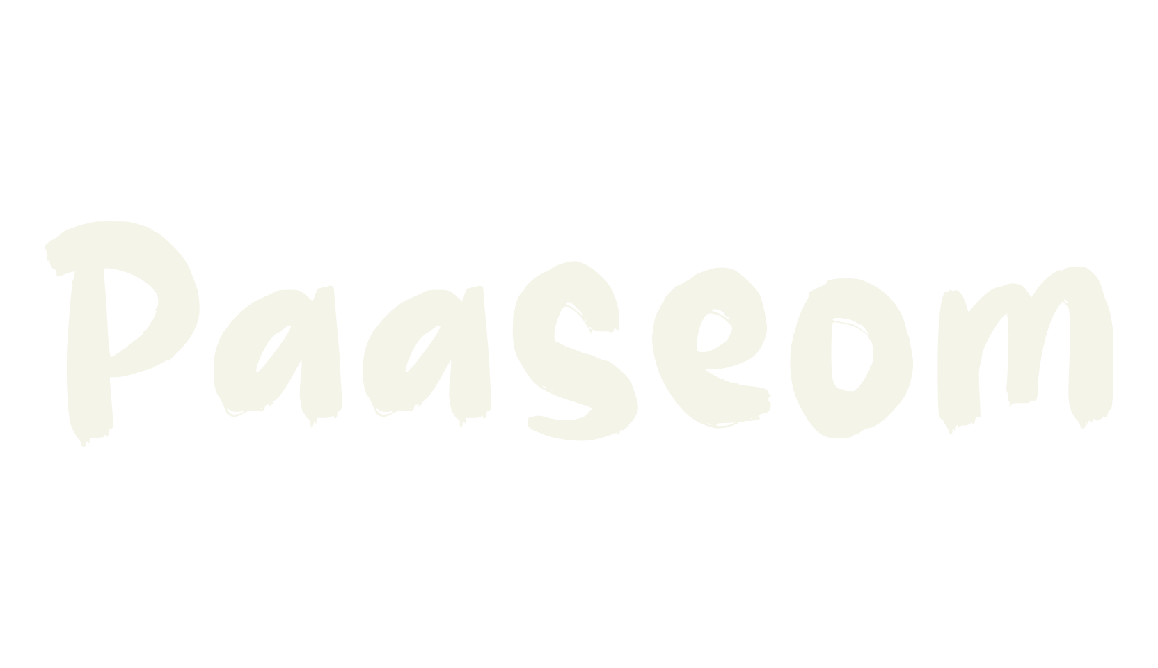 Paaseom, hand drawn font preview