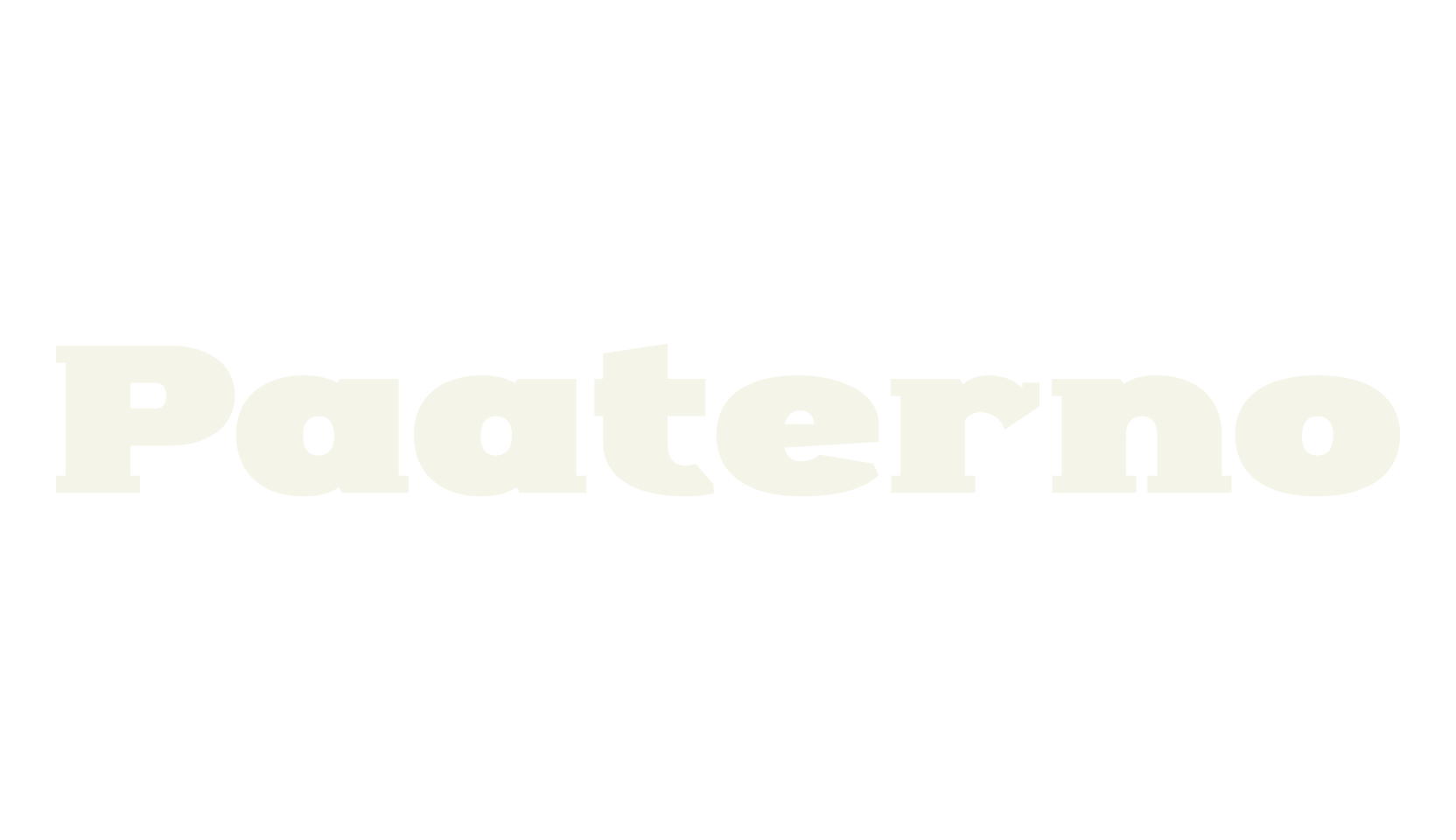 Paaterno, serif font preview