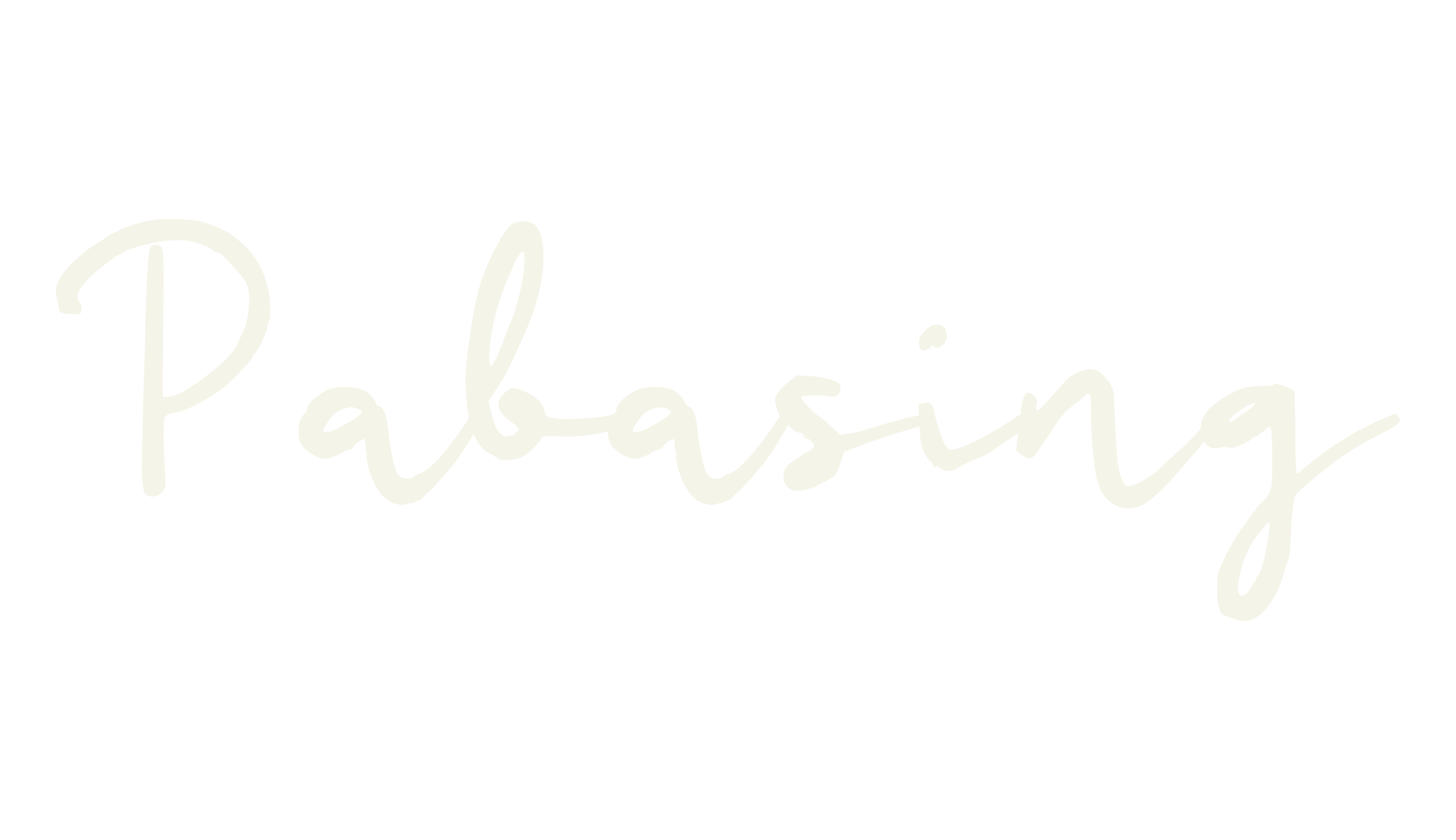 Pabasing, fashion script font preview
