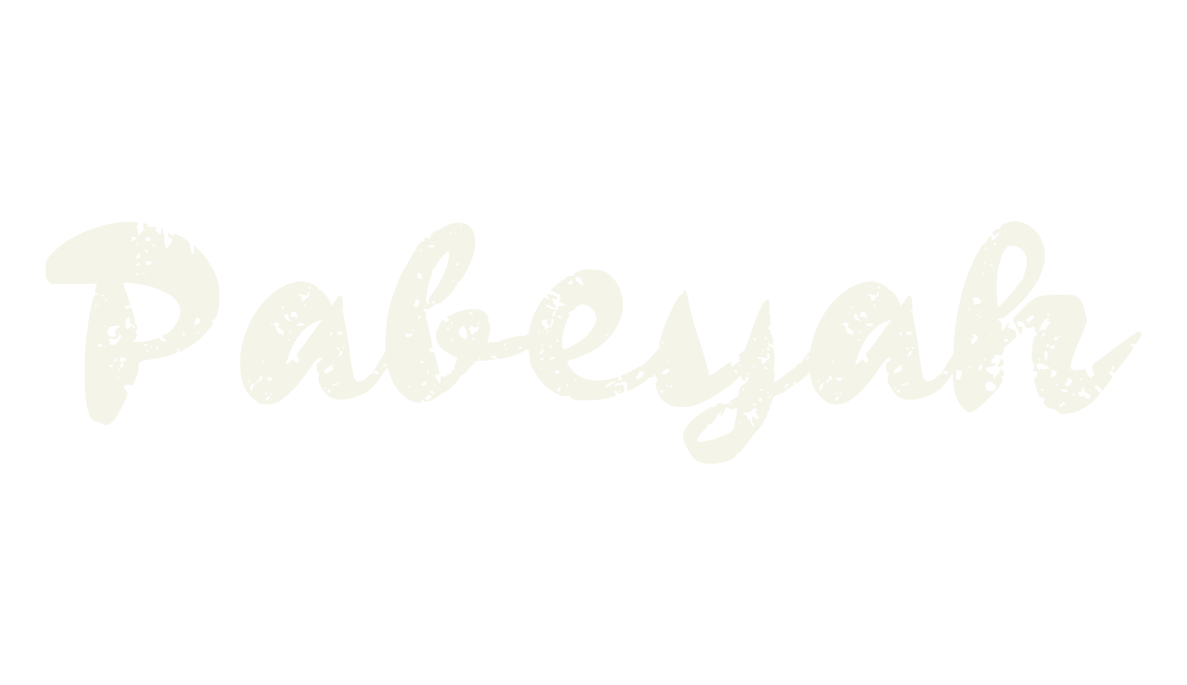 Pabeyah, artistic font preview