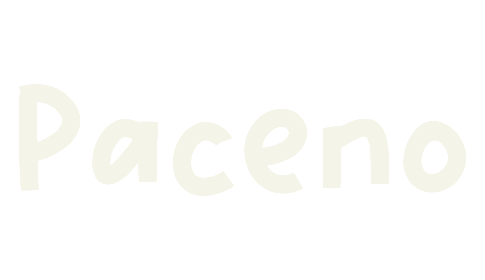 Paceno, funky font preview