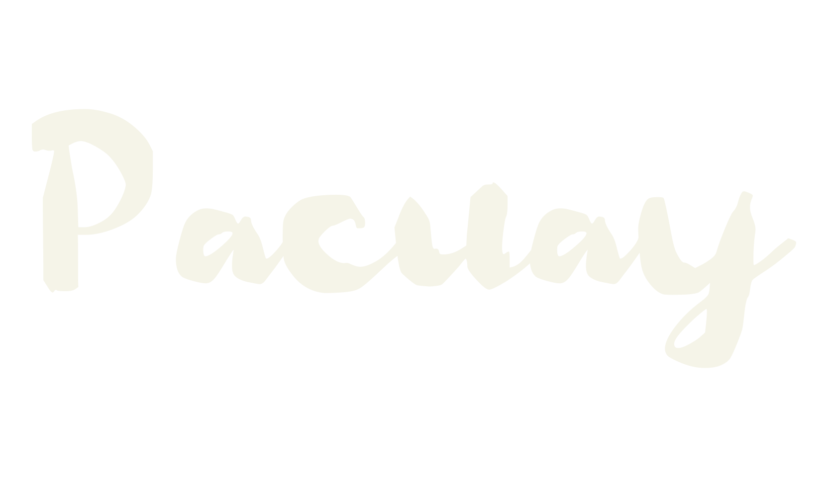 Pacuay, cursive font preview