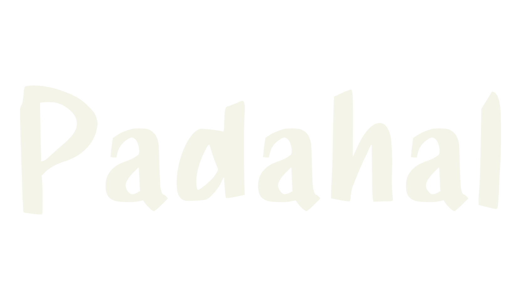 Padahal, calligraphy font preview