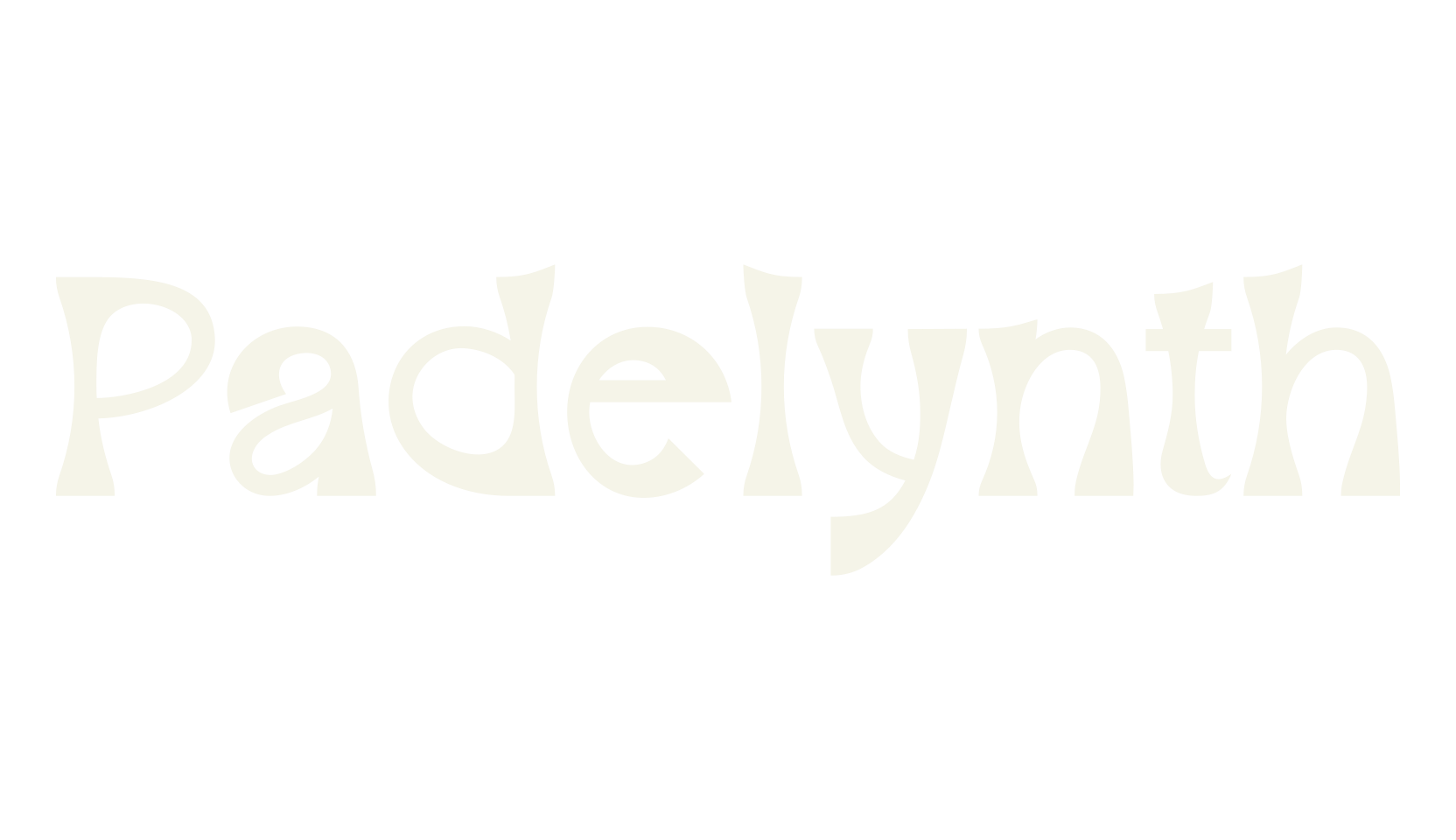 Padelynth, creative font preview
