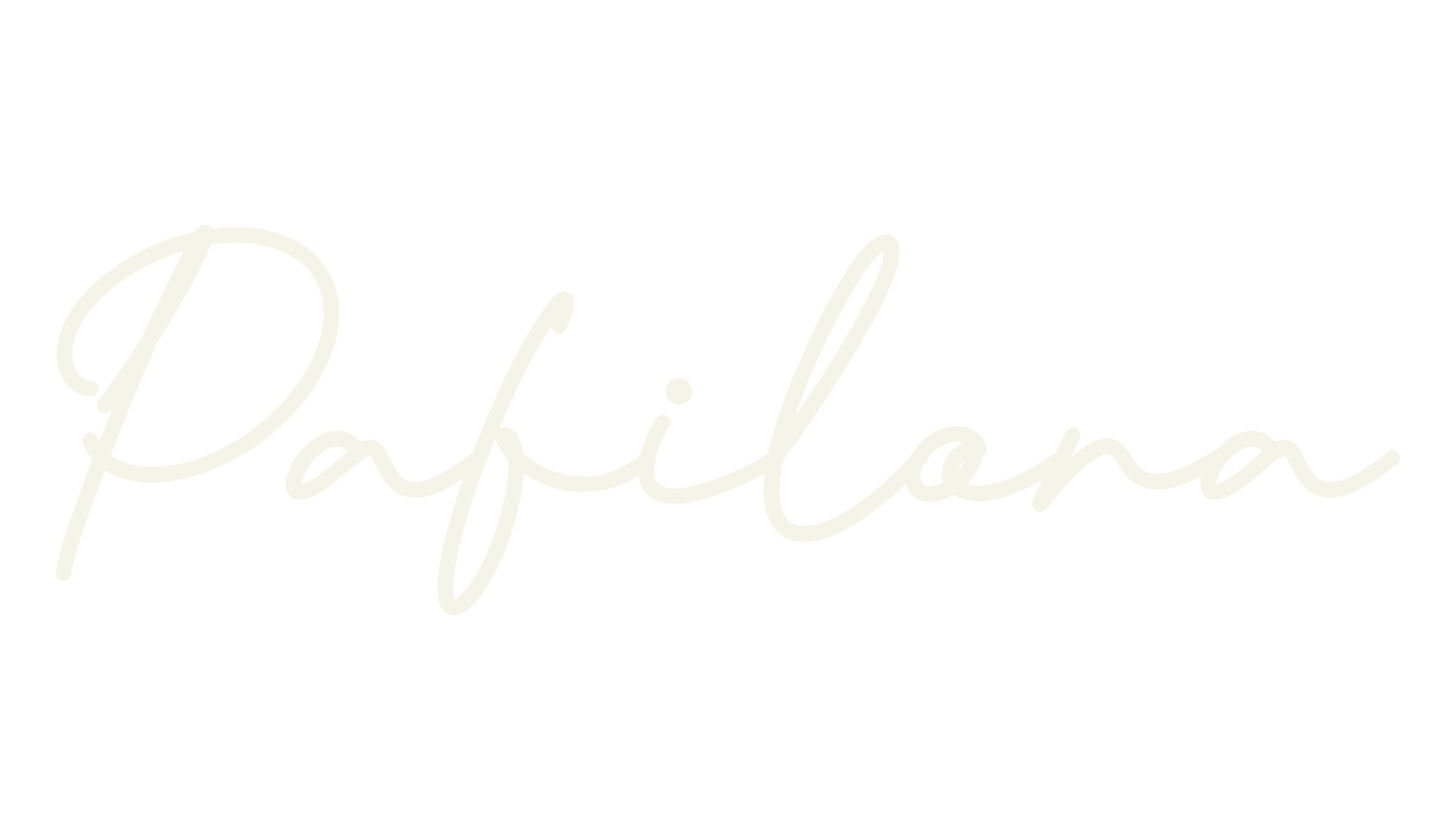 Pafilona, cursive font preview