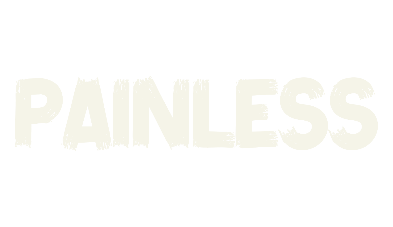 Painless, bold font preview