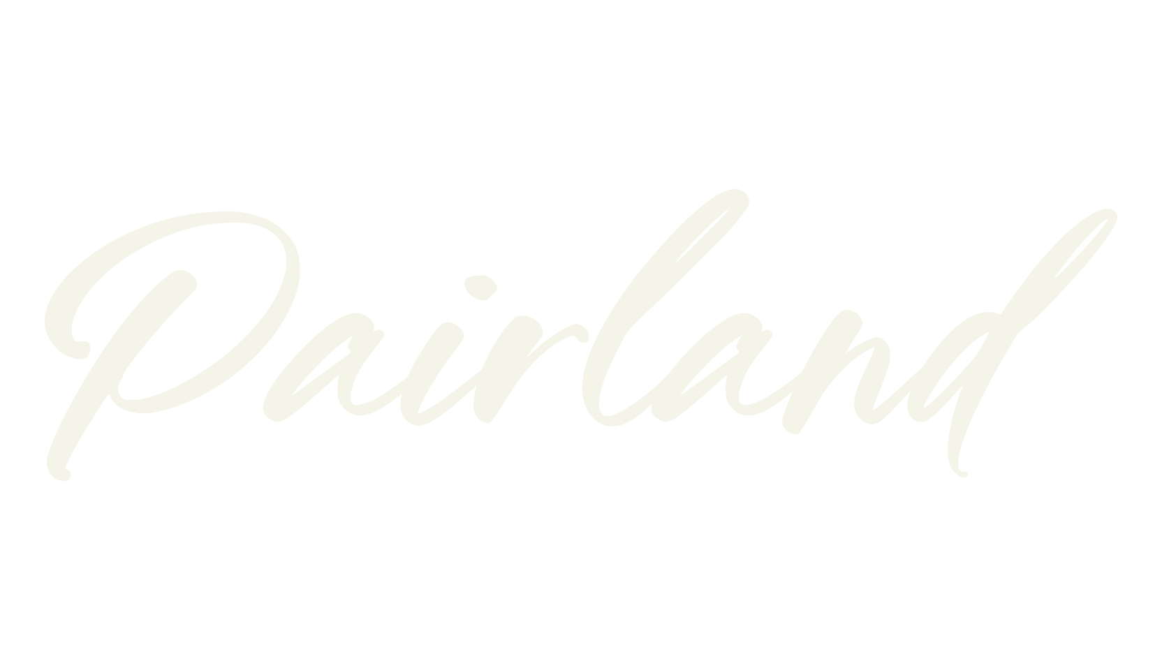 Pairland, fashion script font preview