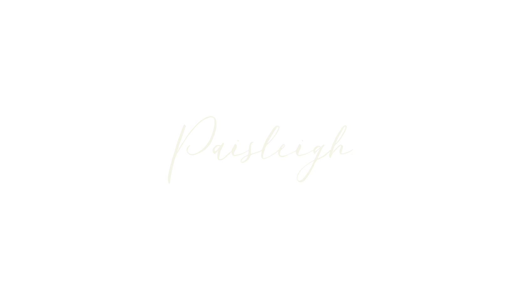 Paisleigh, calligraphy font preview