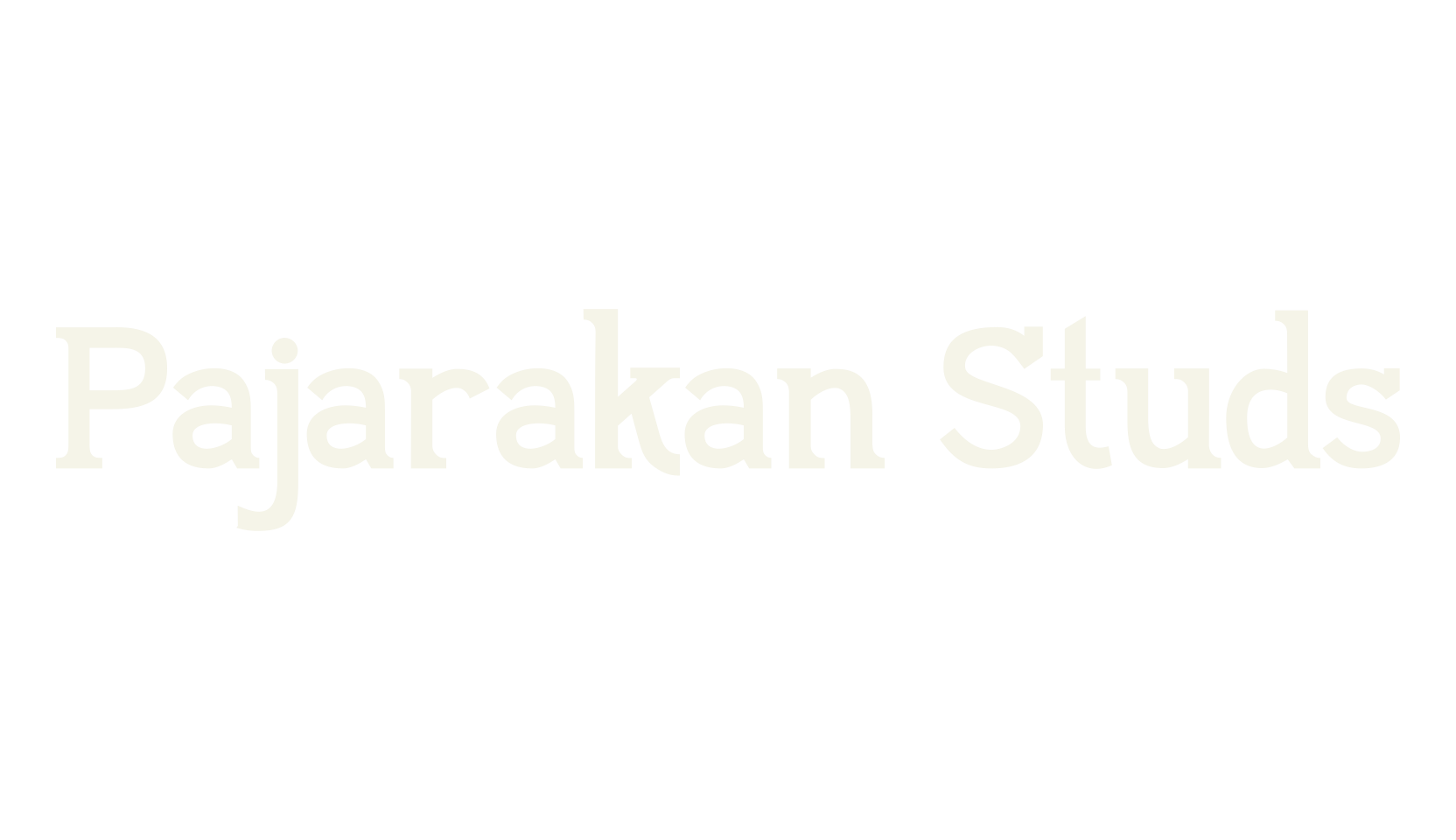 Pajarakan Studs, serif font preview