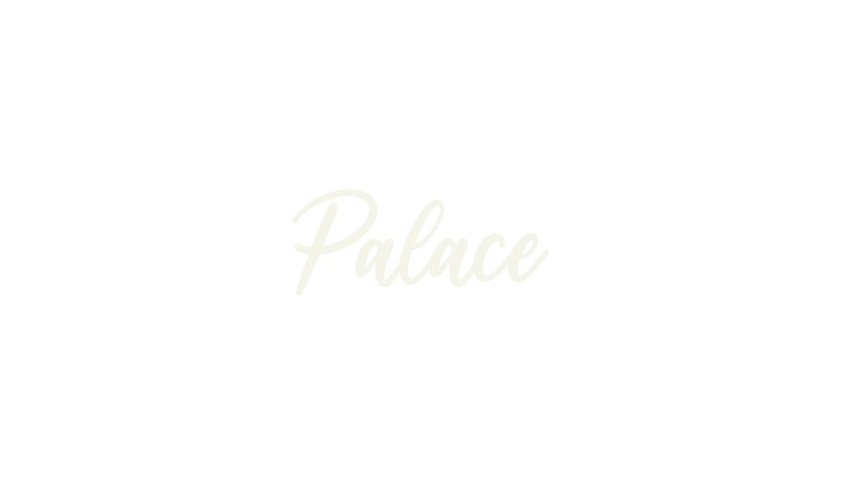 Palace, fashion script font preview